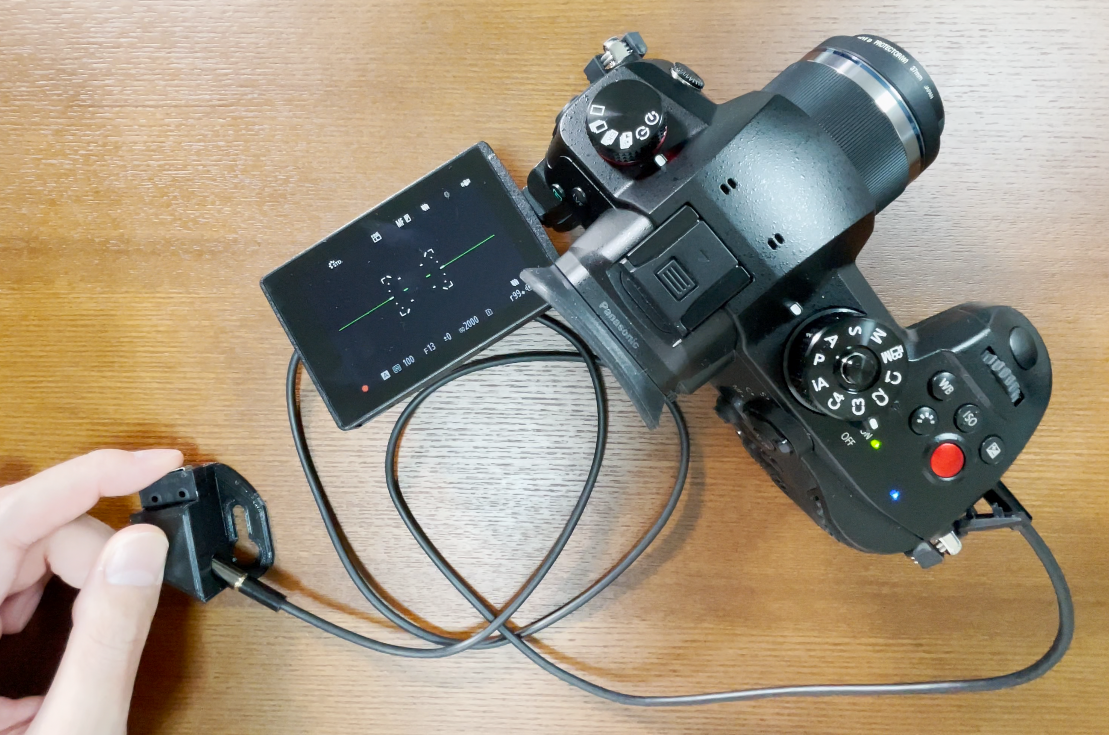 Panasonic GH5 の リモートシャッターを自作してみた
